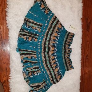 Teal Skirt